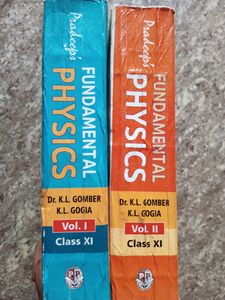 Class 11 Pradeep Fundamental Physics Volume 1 And 2 | KL Gumber And KL Gogia