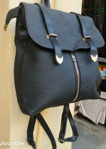Stylish Black Backpack
