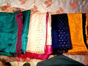 Festive Wear Sawan Special Saree...With Blouses
