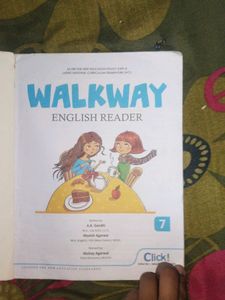 Walkway English Reader Class 7 Book