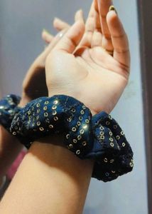 Sequin Scrunchie - Trendy Hair Accessory