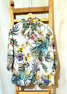 Cotton Multicour Printed Shirt Size-42-XL