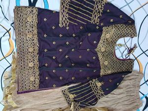 Elegant Embroidered Indian Outfit