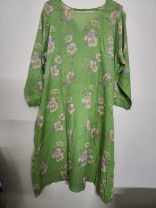 Green Floral Suit