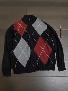 🇦🇮Men Zipper Front Open Full Sleeves Sweater