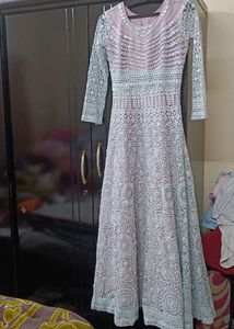 Very Beautiful Onion Colour Gown