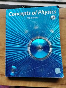 Hc Verma Physics Book