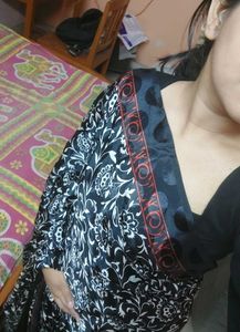 Crepe-Satin Saree For Women
