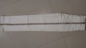 White Utility Pocket Jeans