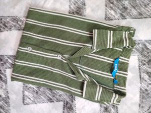 Striped Green Shirt
