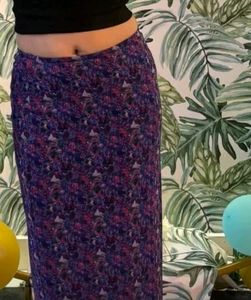 Blue Bodycon skirt