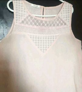 Original Promode Sleeve less Tunic Embroidered Top