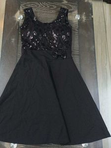 Girls' Black Party Dress