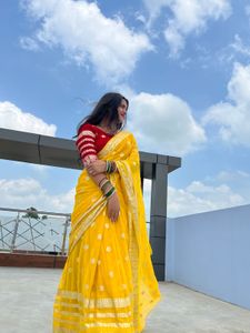 Elegant Yellow Saree