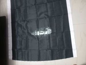 Mahadev Black Printed Shirt febric