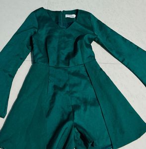 Emerald Green Bonnes Ventes Dress