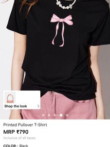 Savana Bow Printed Tee