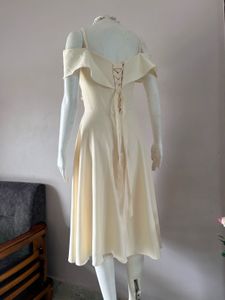 A-line midi gown