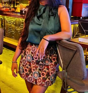 Emerald Green Bow Blouse