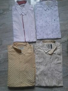 Branded Men Shirt Combo Slim Fit Set
