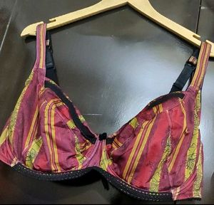 Multi Color Non Padded Bra For 40 B