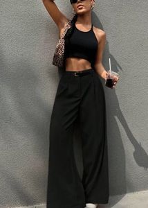 AAHWAN Women Relaxed Loose-fit High Rised Trouser