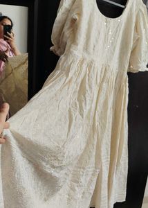 Aachho Chikankari Embroided Dress