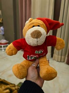 Festive Holiday Teddy Bear Plush