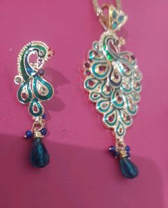 Peacock Jewelry Set