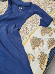 Blue Colour Gown .