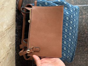Dune London Denim Handbag ( Check Flaw)