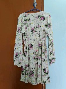 Floral Wrap Dress
