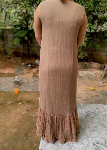 Elegant Pink Floral Ethnic Gown