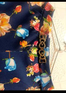 Floral Jeggings For Girls