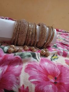 New Golden Latkan Bangles