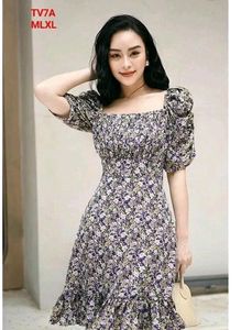 Korean Midi Dress