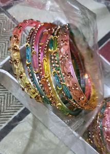 Colorful Rhinestone Bangles