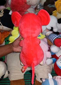 Cute Red Mouse Plush Toy