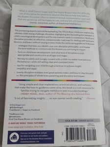 No-Drama Discipline Book