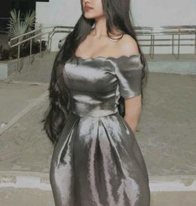 Off Shoulder Skater Dress