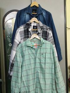 Men's Casual Shirt Pack Of -3