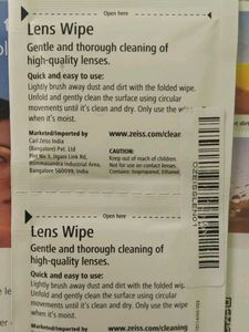ZEISS Lens Wipes