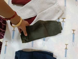 Kids' Colorful Joggers- Set Of 6