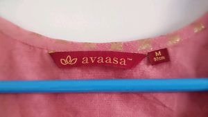 Avaasa Pink Gown Set. No Flaws