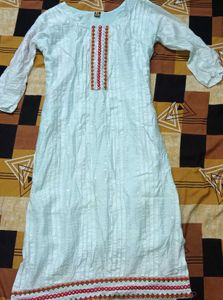 Elegant Embroidered Kurta