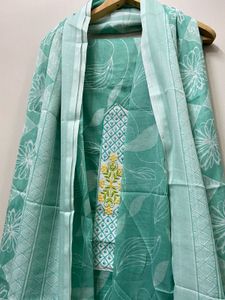 Combo Of 3 Unstitch Cotton Suit