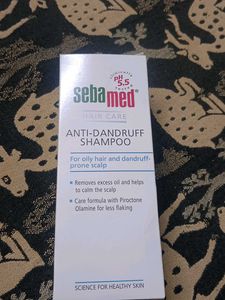 New Sealed Sebamed Anti-Dandruff Shampoo 200 ML