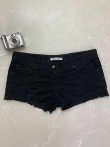Black Micro Shorts