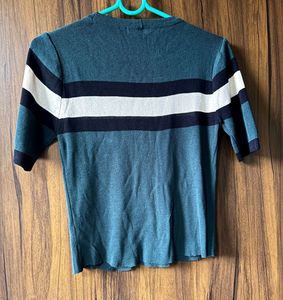 Striped Green Top