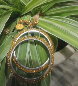 Bangles With Earrings